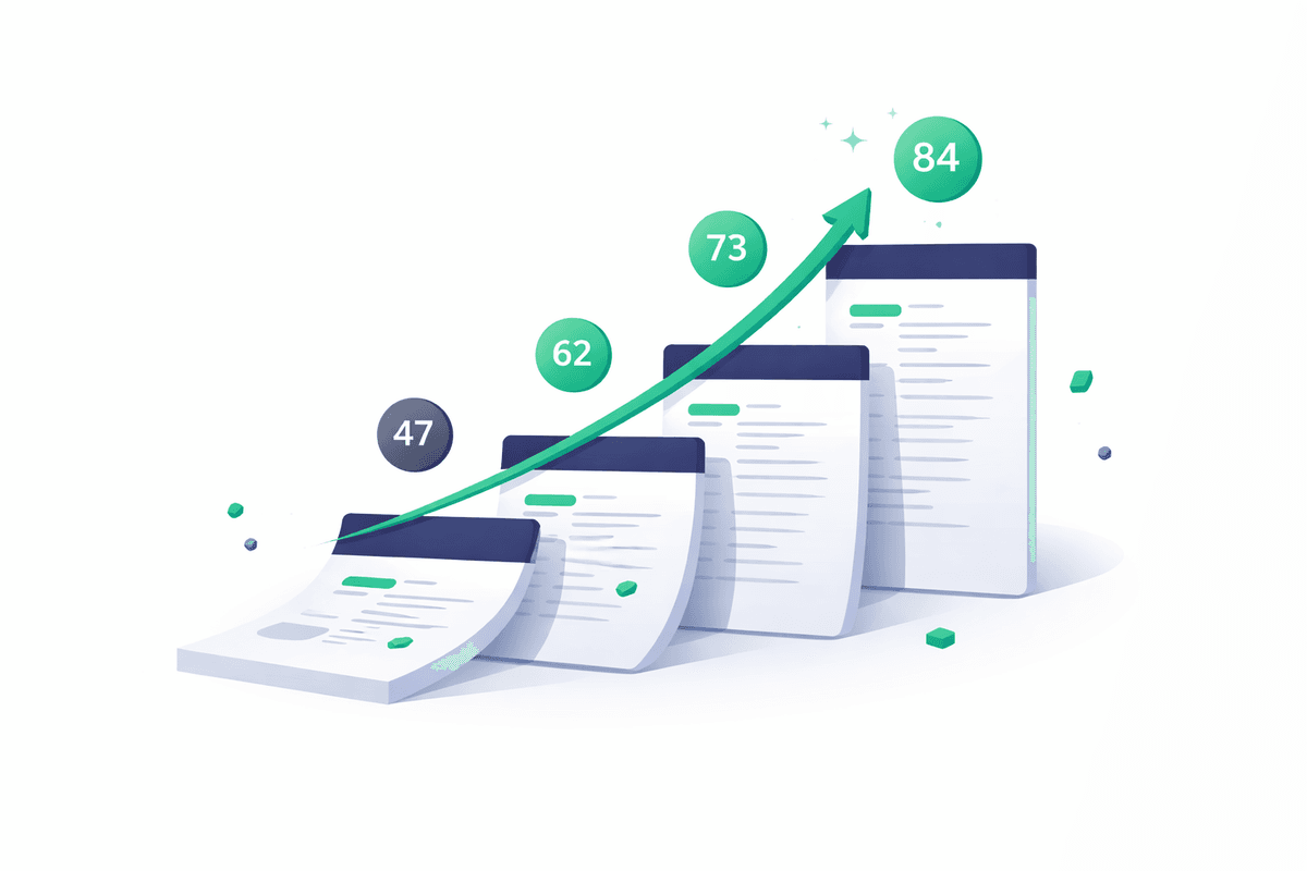 An illustrative SaaS AI citation workflow