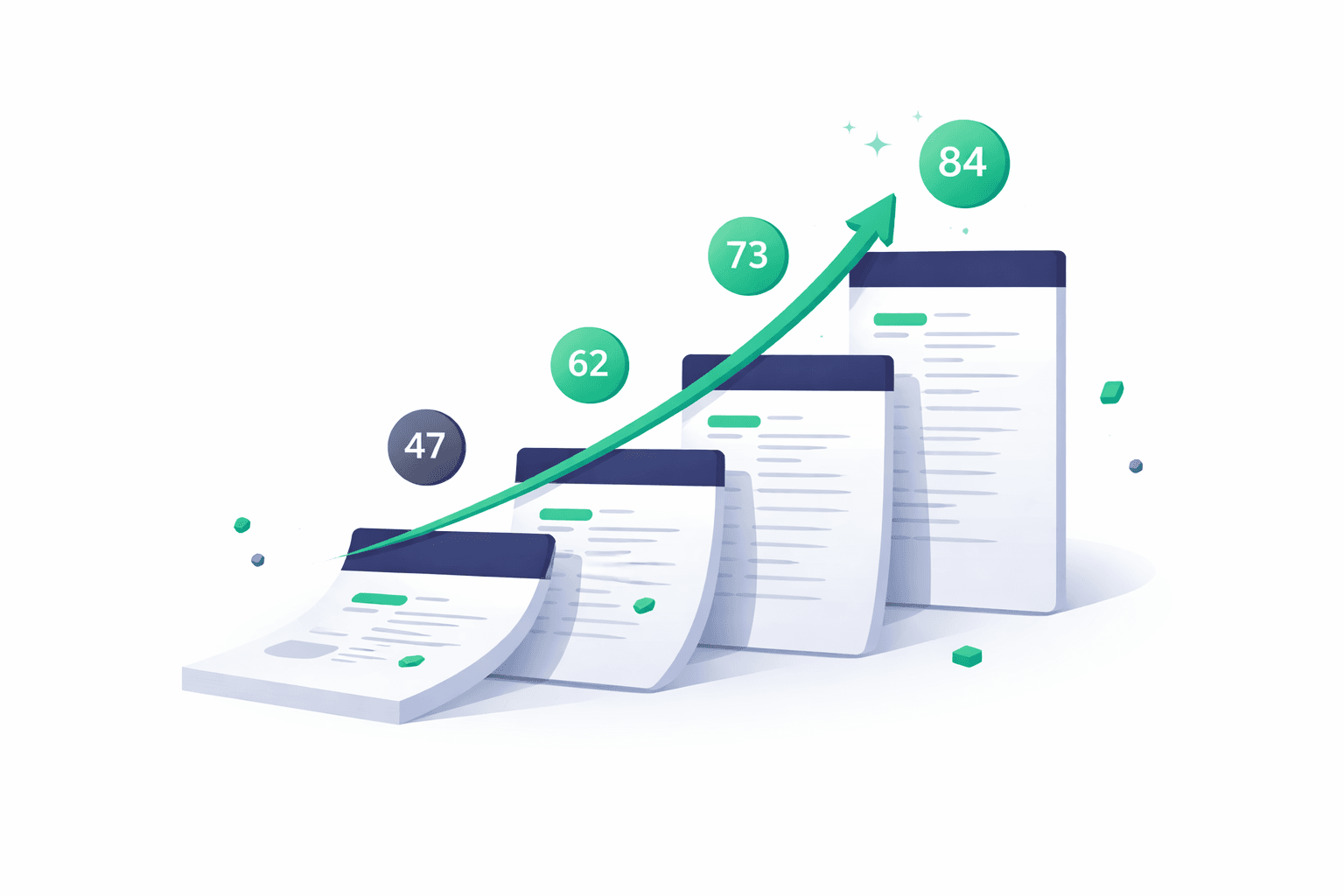 An illustrative SaaS AI citation workflow